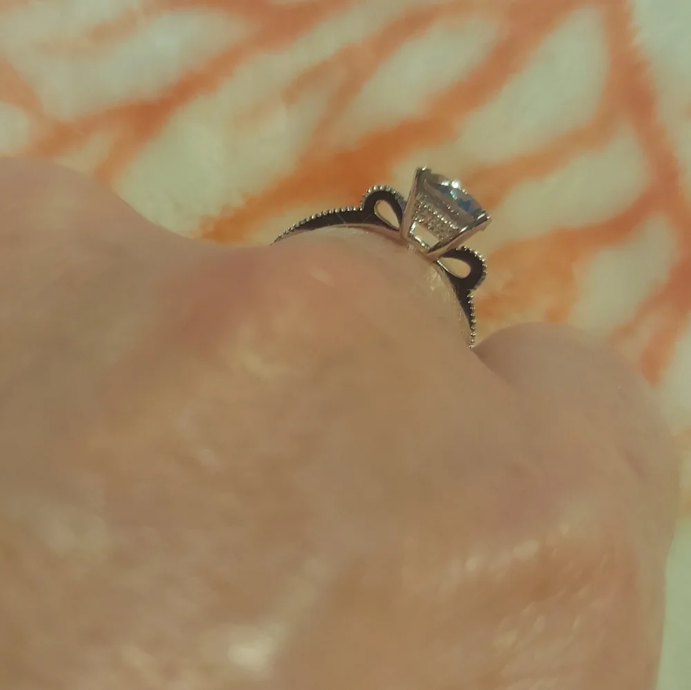 NWT Blue Topaz Ring Size 10 - Picture 6 of 7